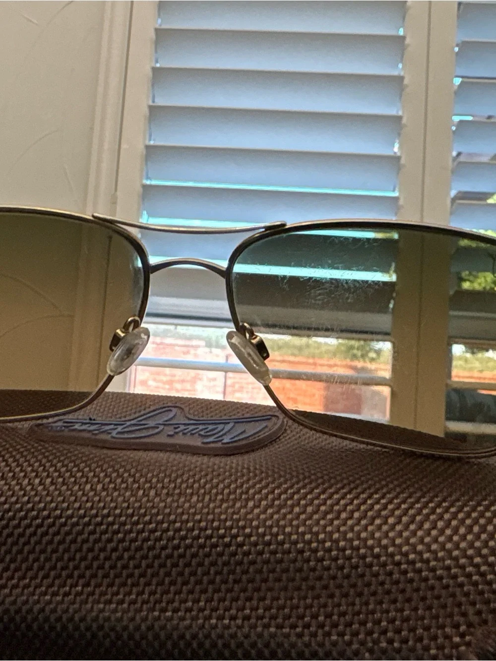 Maui Jim Wiki Wiki MJ 246-16 Titanium Sunglasses Size 59-17-120